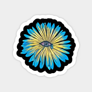 Blooming Sadness (The Crying Daisy) Sticker